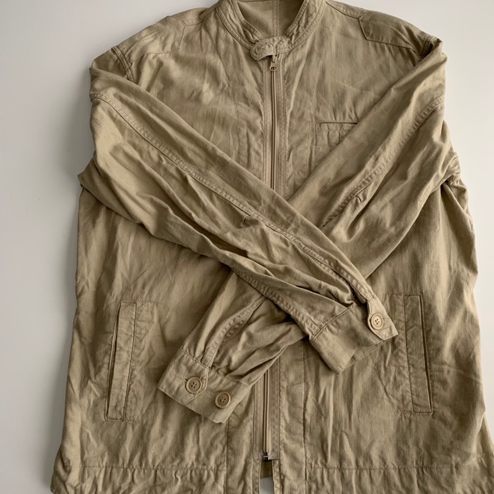Tan light jacket
